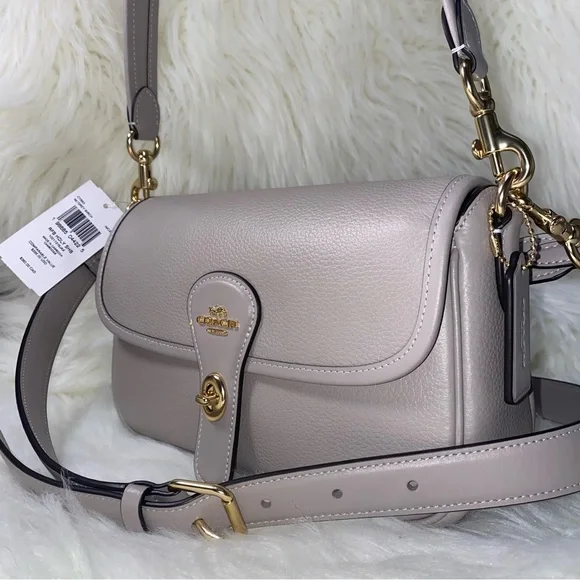 Coach 🤍 leather purse Hadley Shoulder Bag New with tags - Picture 2 of 15